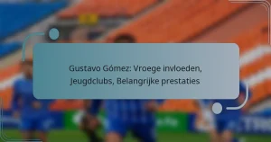 Gustavo Gómez: Vroege invloeden, Jeugdclubs, Belangrijke prestaties